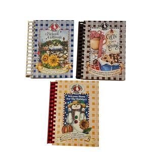 Gooseberry Patch Cook Books 3 Backyard Gatherings Gifts Giving Home Holidays